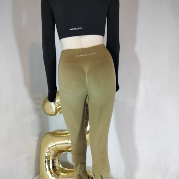 Leggings Olive color - Picture 2 of 9
